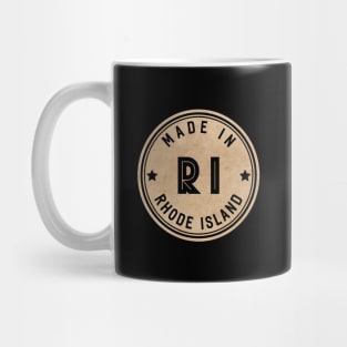 Made In Rhode Island RI State USA Mug